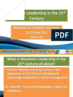 Education Leadership Orientation Ppt