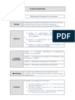 Plano de Disciplina