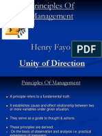 Unity of Direction