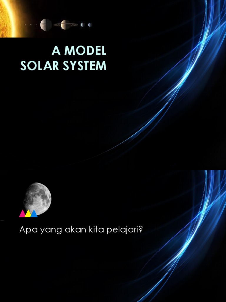 A Model Solar System | PDF
