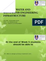 Cew 504 - Water and Wastewater Engineering Infrastructure