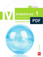 Cuaderno Trabajo Matamaticas 1 Aprendizaje Refuerzo