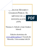 Sherlock Holmes y Charles Peirce