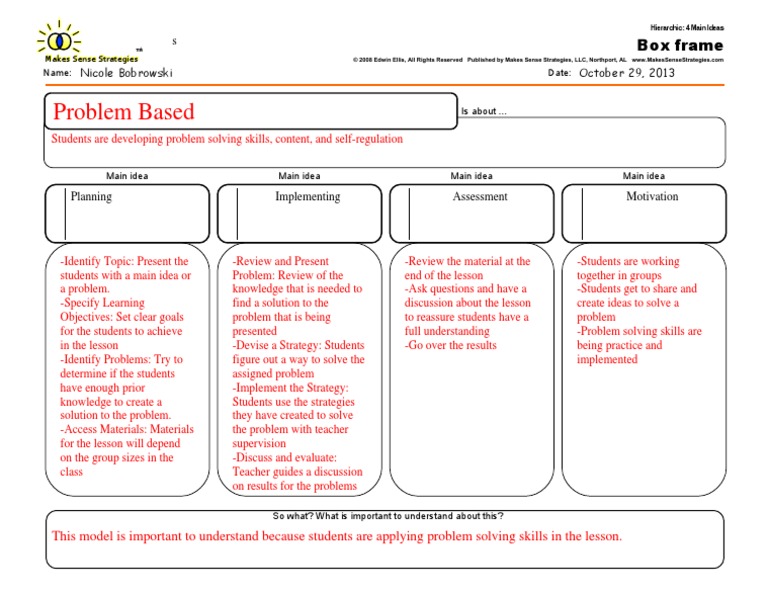 Problem Based Model | PDF