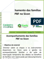 Acompanhamento Das Famílias PBF No Sicon