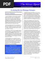 Download November 2011 issue of The Kitces Report on Evaluating Reverse Mortgage Strategies by Michael Kitces SN188640291 doc pdf