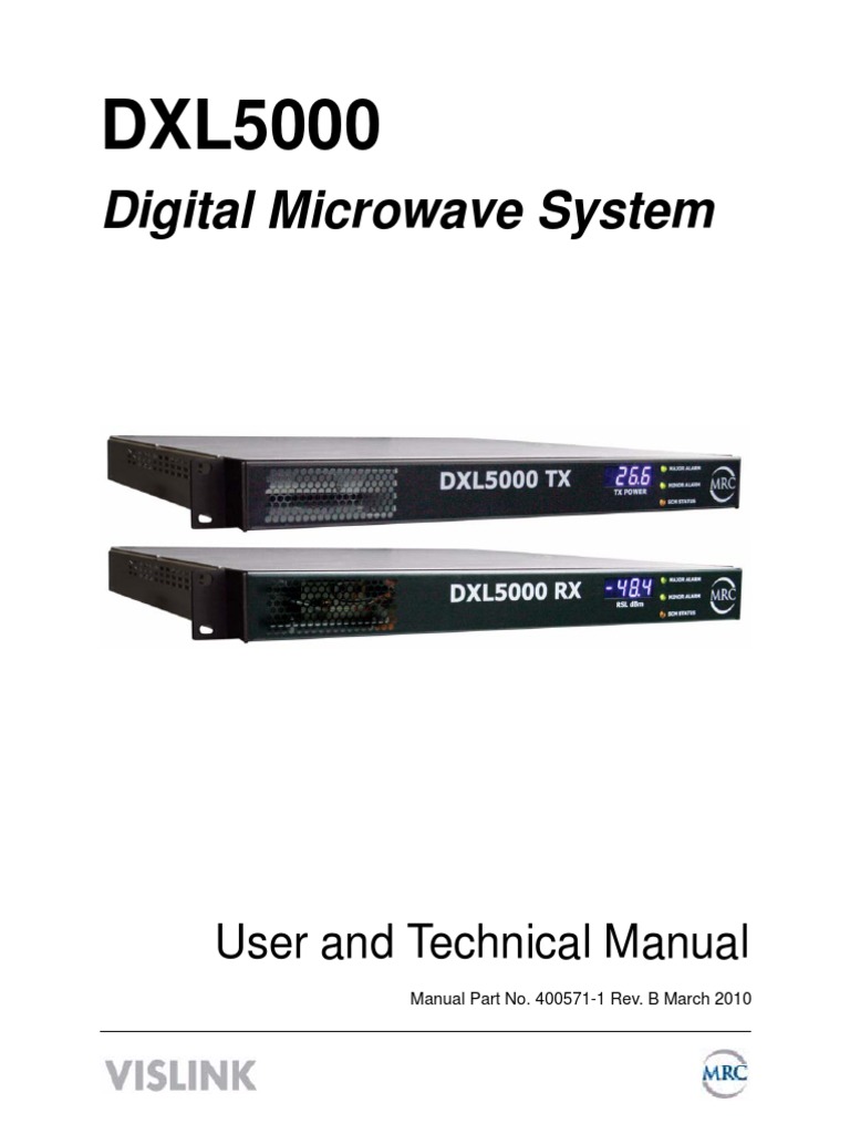 DXL5000 User and Tech Rev B 400571-1 | PDF | Ip Address | Bit Rate