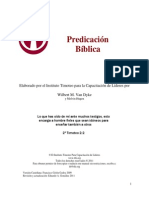 Predicacion Biblica