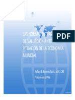 01- Las Normas Internacionales de Valuacion Ante La Situacion de La Economia Mundial - Rafael Bonnin
