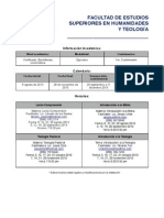 Informacion Curricular