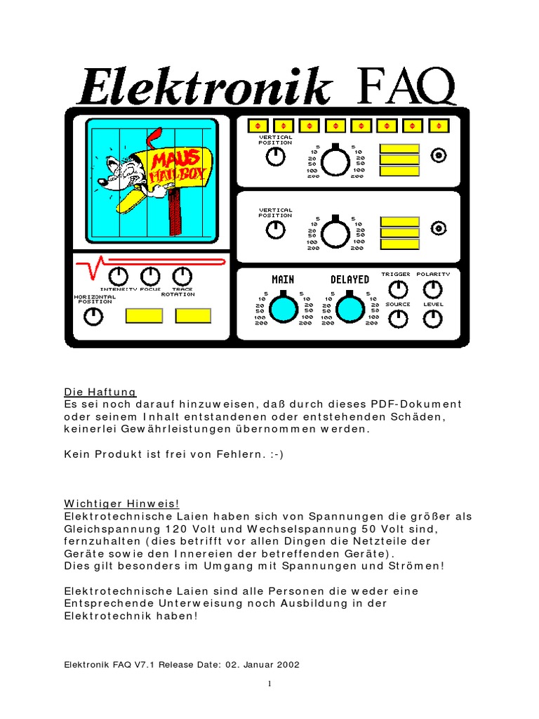 Electronic Faq