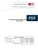 PG-PRD-MPC Rev.1 Mejora de Procesos Constructivos