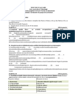 Test de Evaluare Sumativa Clasa A Ixa