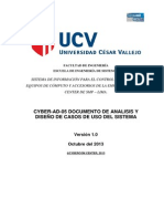 CYBER-AD-05 Documento de Analisis y Diseño de CUS