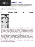 Jon sung ENCICLOPÉDIA DA FÉ