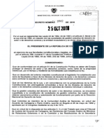 Decreto 3942 de 2010 - Sociedades de Gestion de Derechos