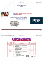 Planificare Ed. Muzicala