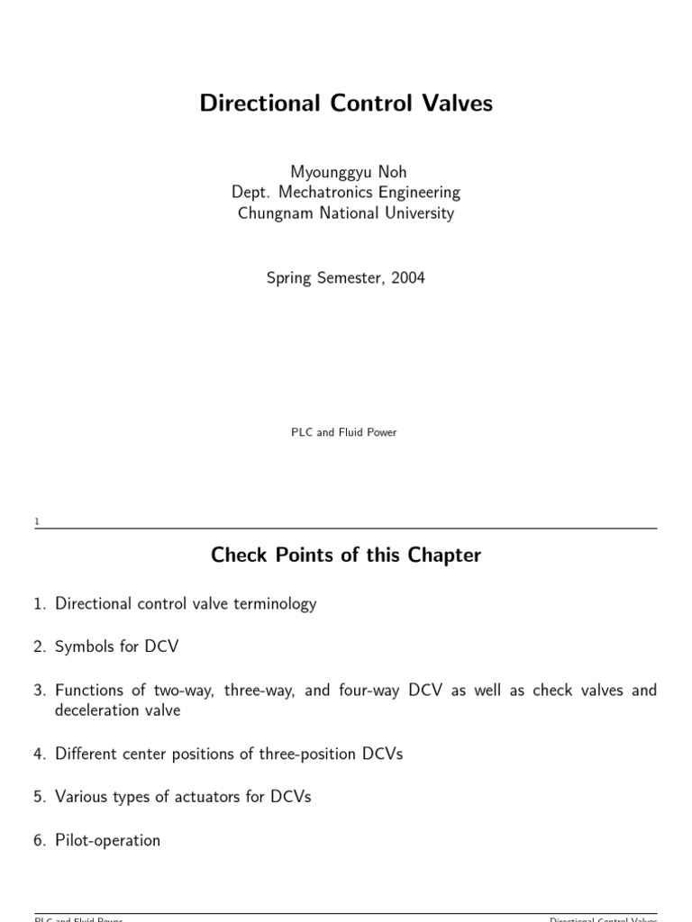 Dcv Download Free Pdf Valve Actuator