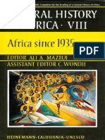 General History of Africa - Volume VIII - Africa Since 1935