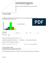 Examen Primer Año