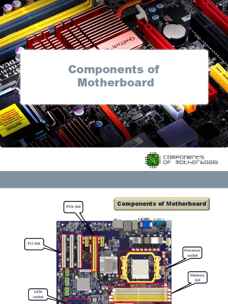 Key Components of a Motherboard | PDF