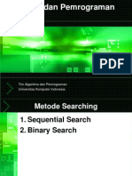 Pertemuan 13 - Searching