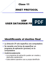 Clase 11 - UDP User Datagram Protocol