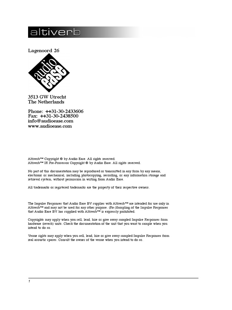 Making Starter Pistol IR's PDF Sound Recording And Reproduction