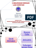 Gerak Melingkar Dengan Laju Konstan