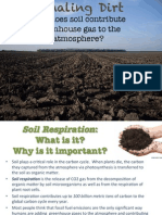 soil respiration