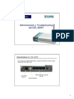 Administración y Troubleshooting Del DSL-2640T