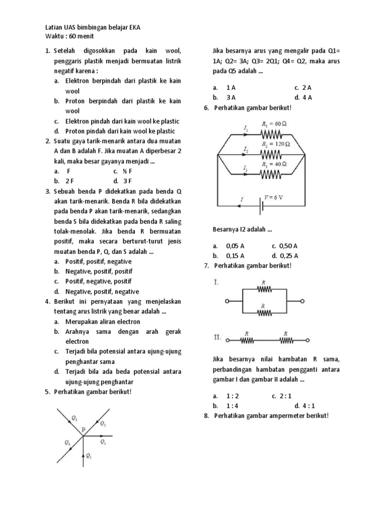 Soal Uas Semester Ganjil Fisika Kls 12 Ktsp