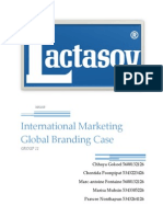 International Marketing Exporting Brand Project