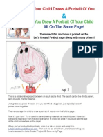 Your Child Draws A Portrait of You