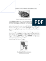 Nikel Potensi Geologi Sulawesi Tenggara