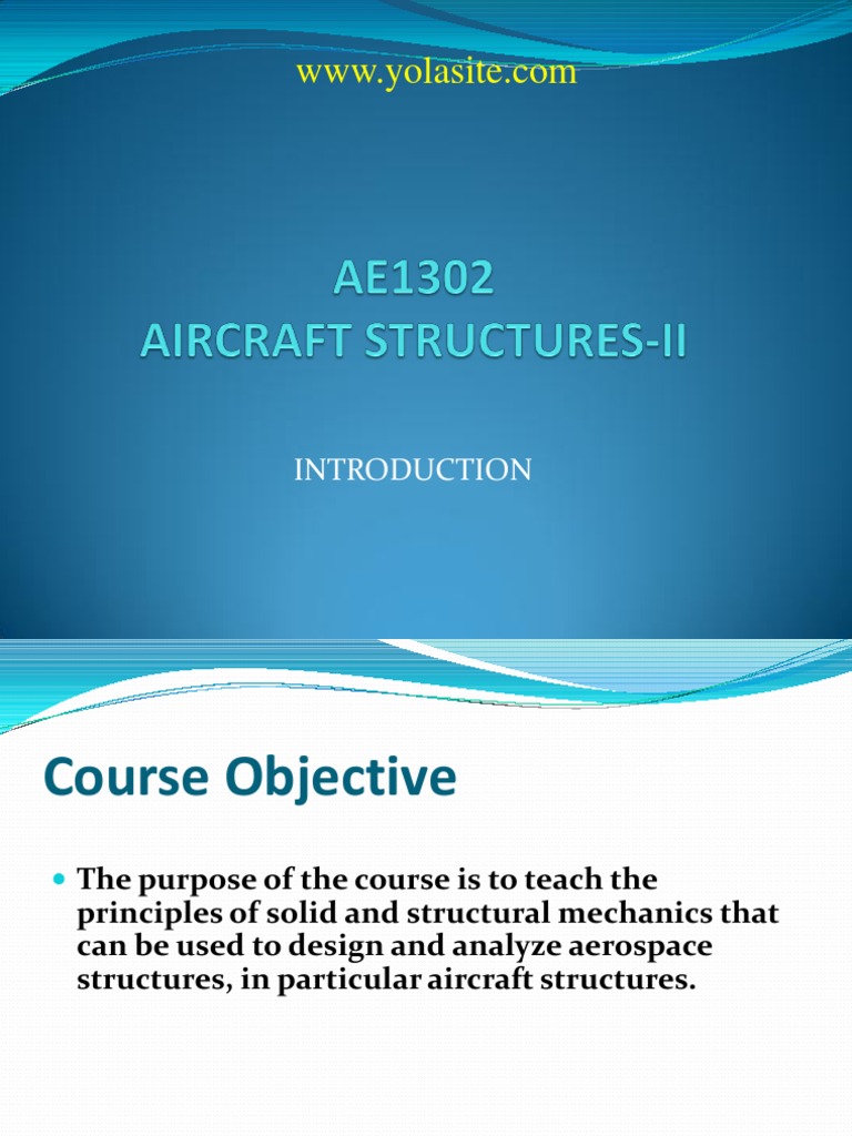 Aerospace Structural Mechanics Course | PDF | Bending | Beam (Structure)