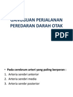 Gangguan Perjalanan Peredaran Darah Otak