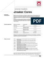 Breaker Cores: Data Sheet IE 6.60 Product Data Sheet - Feeding Materials Edition 11/01