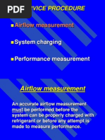 Service Procedure: Airflow Measurement