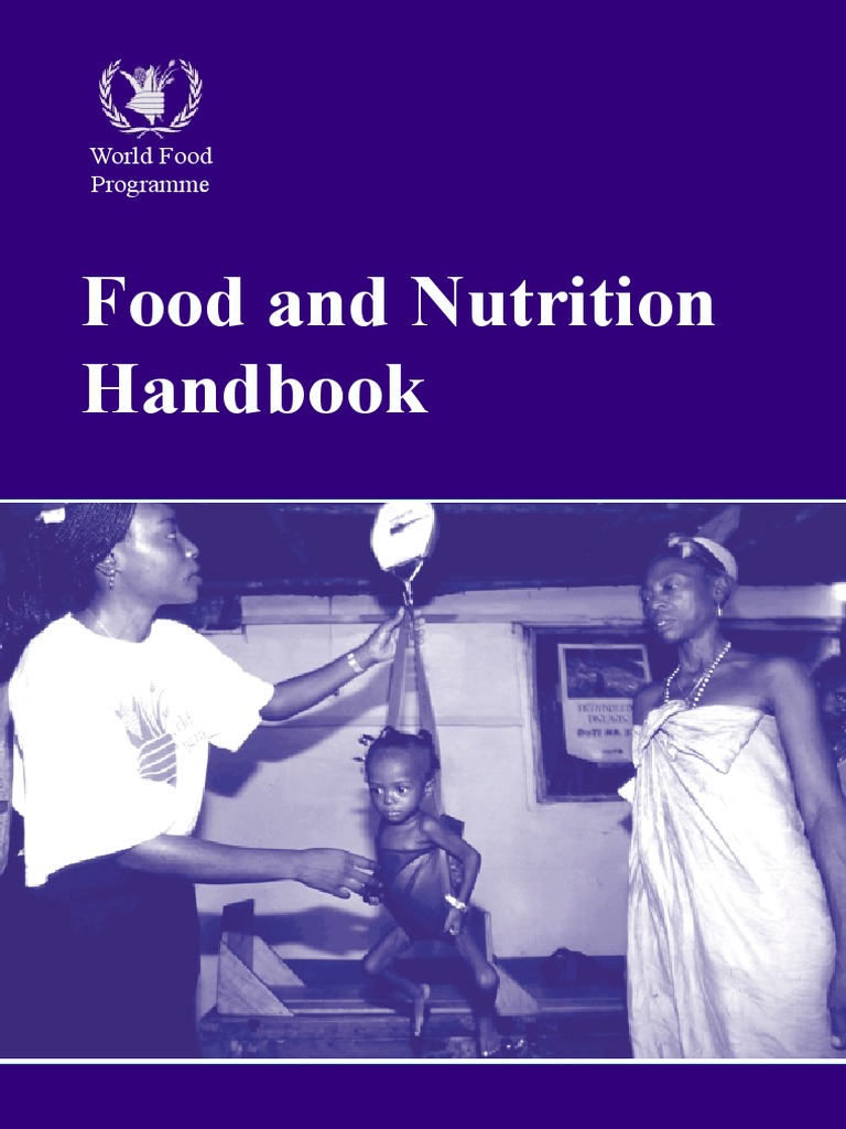 Food and Nutrition Handbook WFP PDF