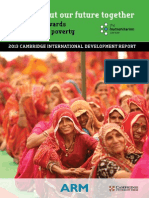 2013 Cambridge International Development Report