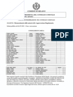 Riconoscimento Delle Unioni Civili - Approvazione