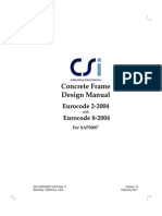 Concrete Frame Design Manual: Eurocode 2-2004 Eurocode 8-2004