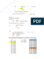 QP 0,279 X C X D XS: Maka Selanjutnya Kita Menggunakan Cara Trial & Error Untuk Mendapatkan Nilai D