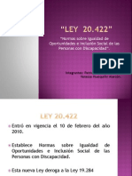 Ley 20.422