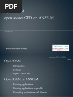 Openfoam Open Source CFD On Anselm: Supercomputing For Industry - Sc4Industry