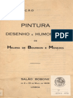 Exposição de pintura, desenho e humorismo de Helena de Bourbon e Menezes