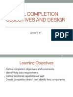 Well Completion Objectives and Design Concepts