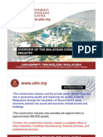 Overview of The Malaysian Construction Industry
