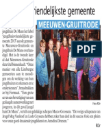 HBVL 3/12/2013 - Meeuwen-Gruitrode Jeugdhuisvriendelijkste Gemeente 2013